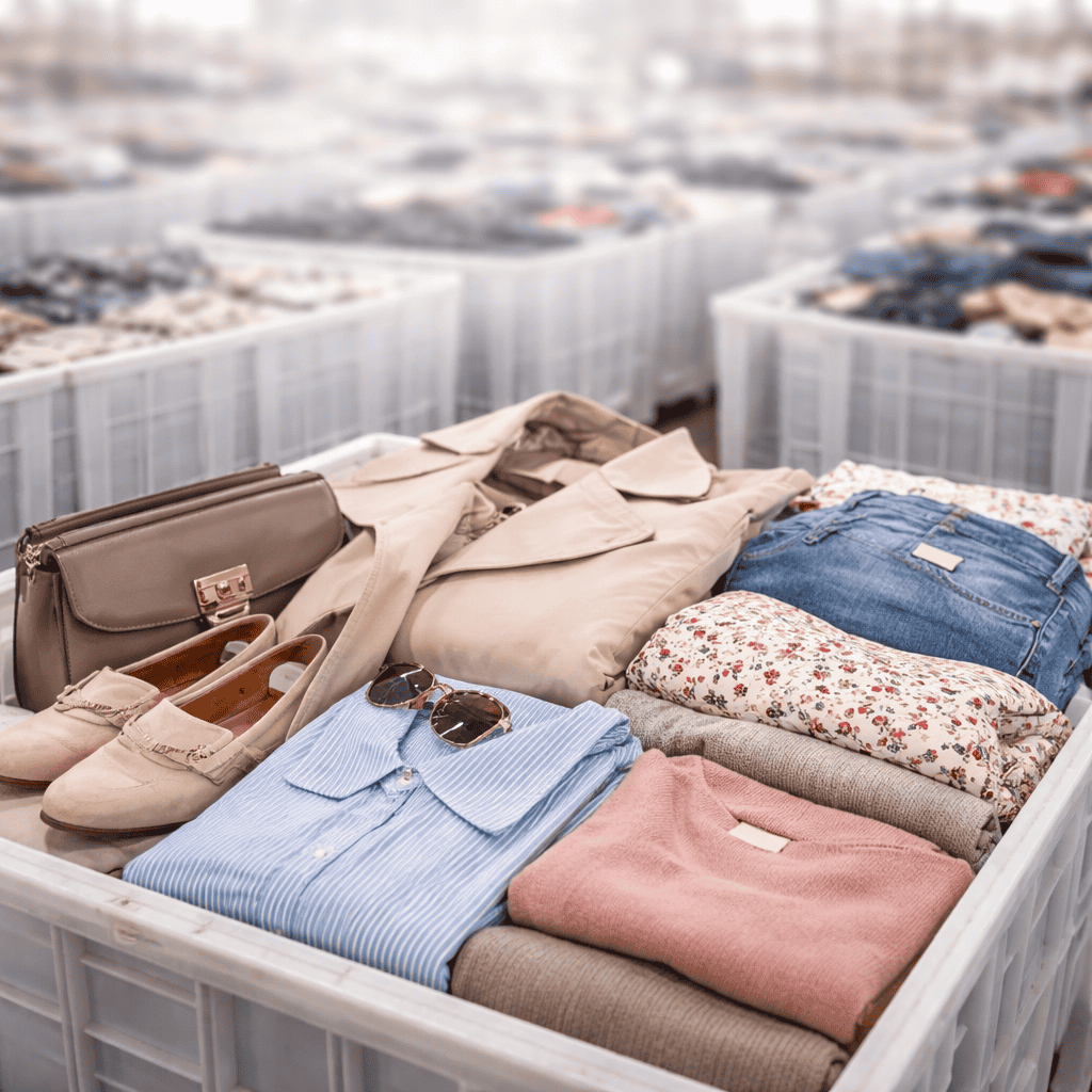Second-Hand-Kleidung in Cream-Qualität für den Großhandels-Wiederverkauf