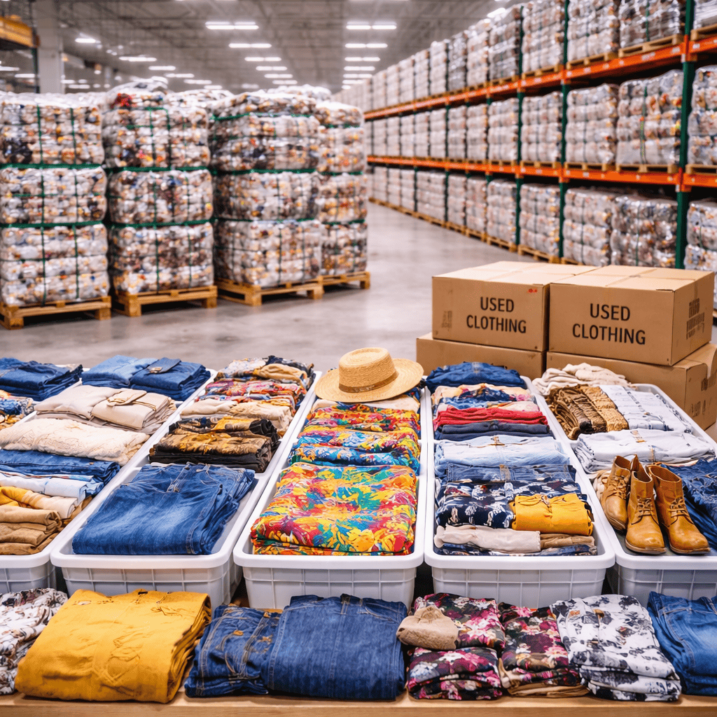 Stabile Lieferbedingungen für gebrauchte Kleidung im Großhandel