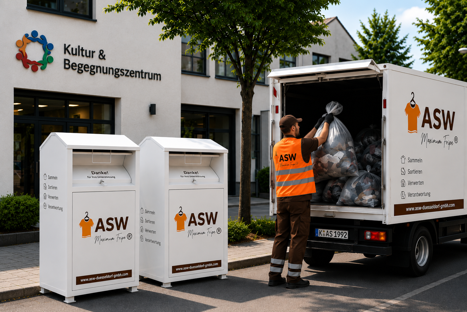 Regelmäßige Containerleerung